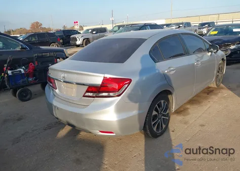 2014 Honda Civic Ex из США, поврежденный, VIN 19XFB2F86EE205169